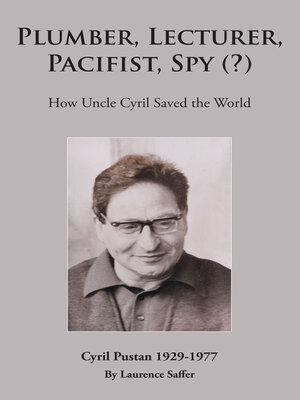 cover image of Plumber, Lecturer, Pacifist, Spy (?)